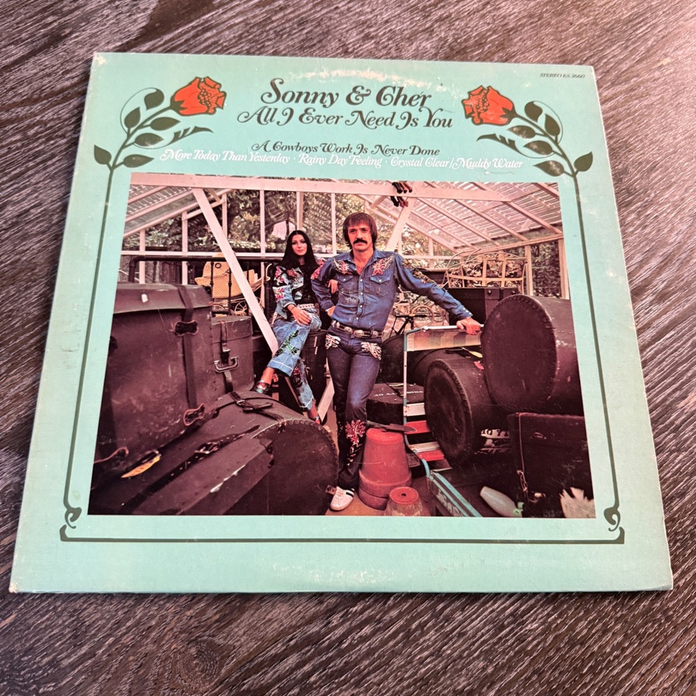 Sonny & Cher – All I Ever Need Is You LP Kapp KS-3660 Stereo 1971 Vinyl Album